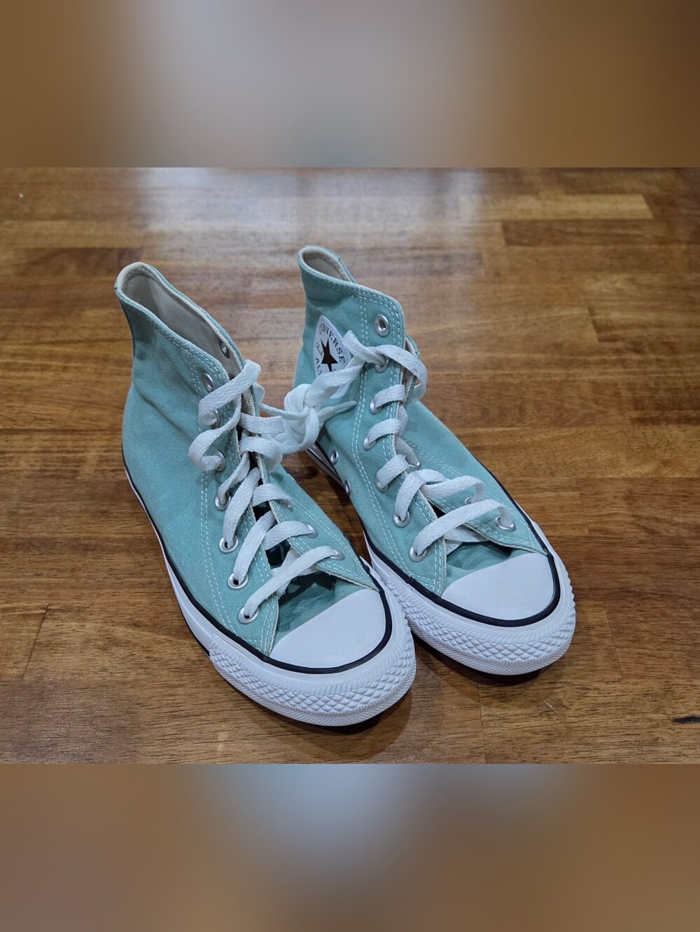 Converse High Top Sneakers - Mint Teal